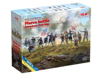 ICM Fierce Battle, American Civil War with 16 Figures