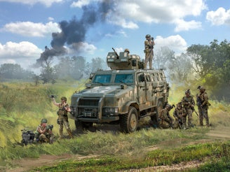 ICM Before The Assault, Eastern Ukraine 2022 (Kozak-2 & 6 Figures)