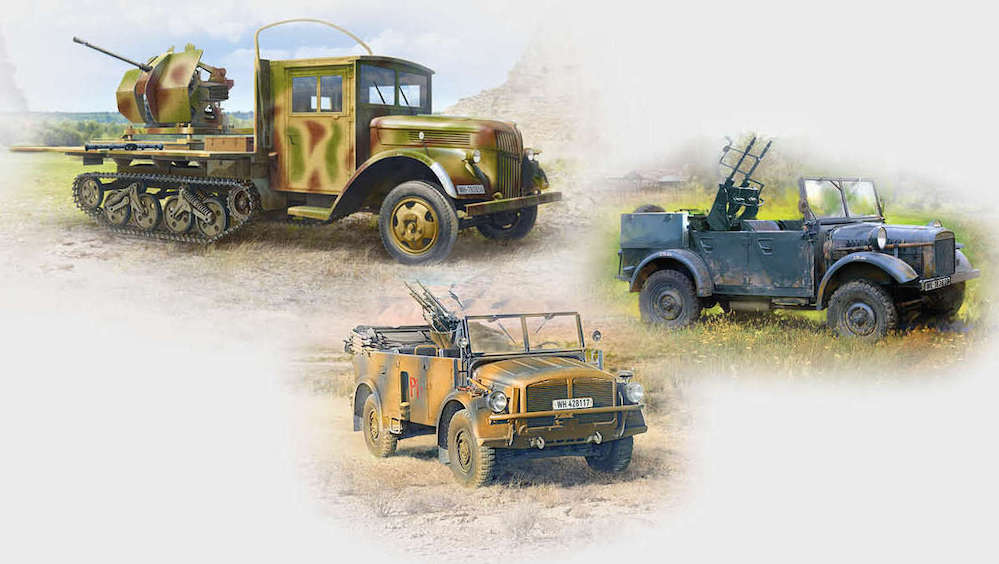 ICM Self-propelled AA guns - ICMDS3526
