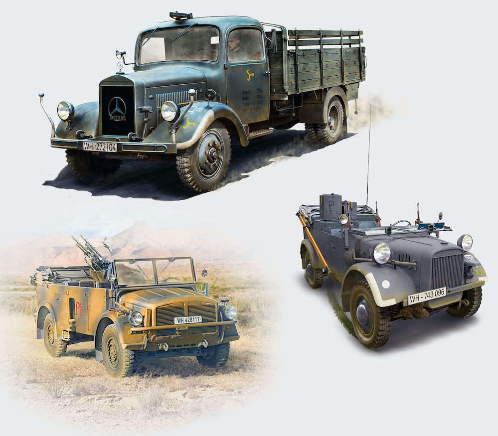 ICM Vehicles of the D.A.K - ICMDS3529