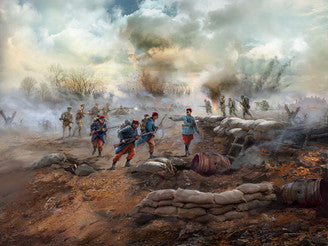 Miracle on the Marne' WWI British, French & German Infantry Figure Set