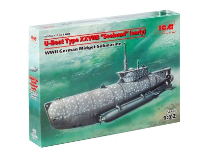 ICM U-Boat Type XXVIIB 'Seehund' (Early), WWII German Midget Submarine