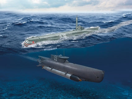 K-Verbände Midget Submarines, 'Seehund' & 'Molch' (Set of 2)
