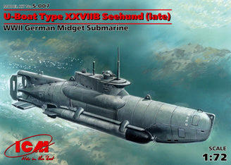 ICM U-Boat Type XXVIIB Seehund (Late), WWII German Midget Submarine
