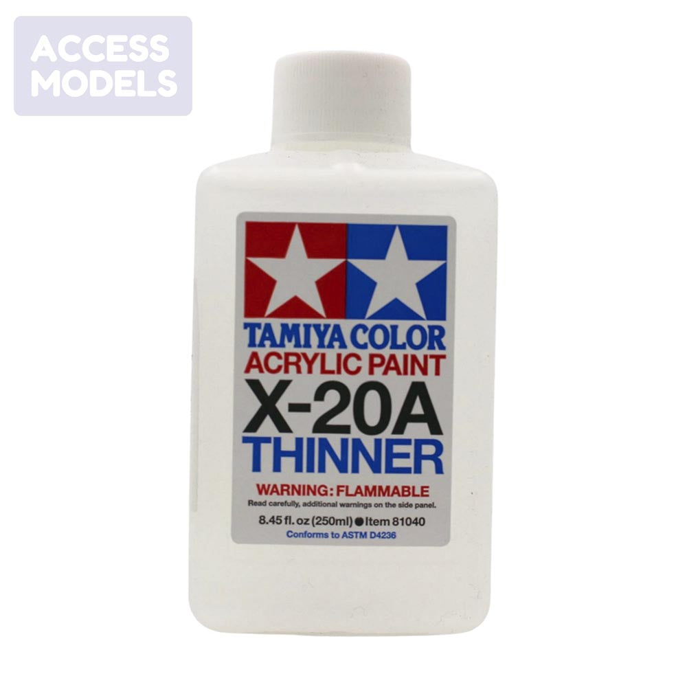 Tamiya Acrylic Paint Thinner 250Ml X-20A