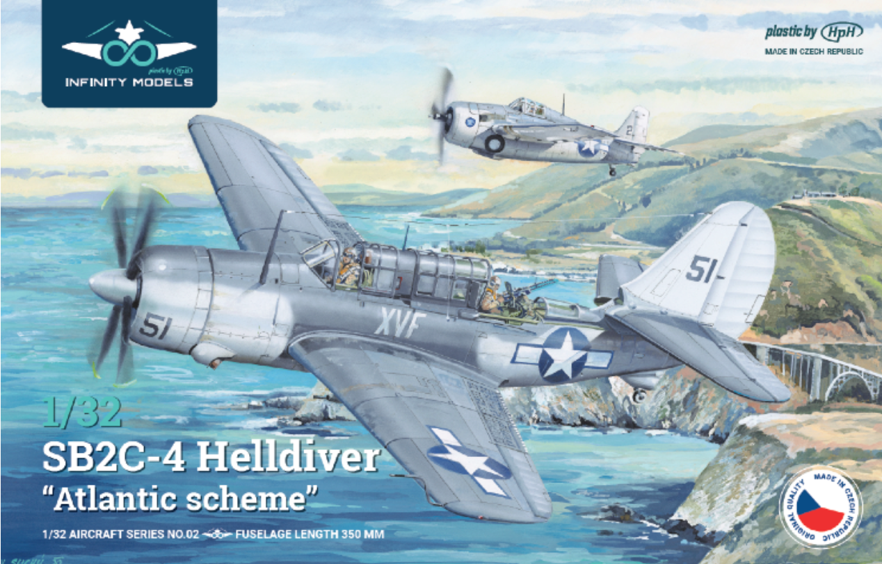 Infinity Models Curtiss SB2C-4 Helldiver - INF3202