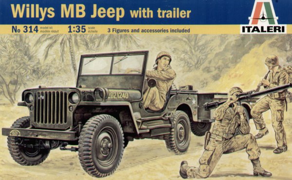 Willys Jeep with Trailer