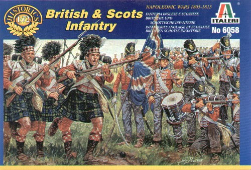 Napoleonic Wars British and Scots Infantry