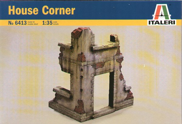 ruined European House Corner