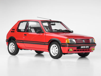 Red Peugeot 205 1.9 GTI 1/8 Scale Full Metal Kit