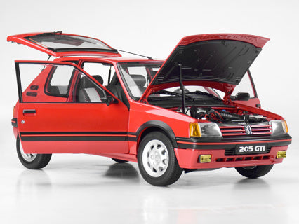 Red Peugeot 205 1.9 GTI 1/8 Scale Full Metal Kit