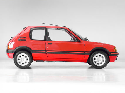 Red Peugeot 205 1.9 GTI 1/8 Scale Full Metal Kit