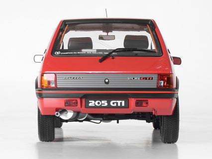 Red Peugeot 205 1.9 GTI 1/8 Scale Full Metal Kit