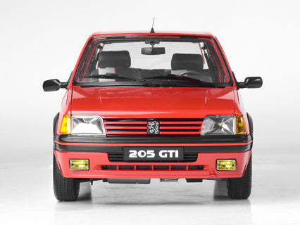 Red Peugeot 205 1.9 GTI 1/8 Scale Full Metal Kit