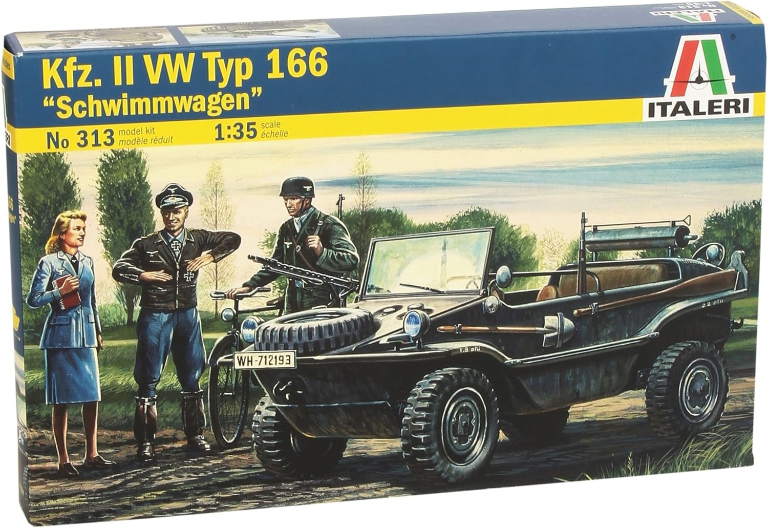 Italeri Kfz. 69 Schwimmwagen 313 model kit - Access Models