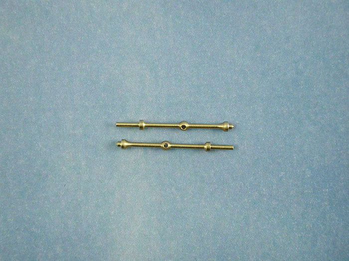 1 Hole Capping Stanchion, Brass 15mm (pk10)