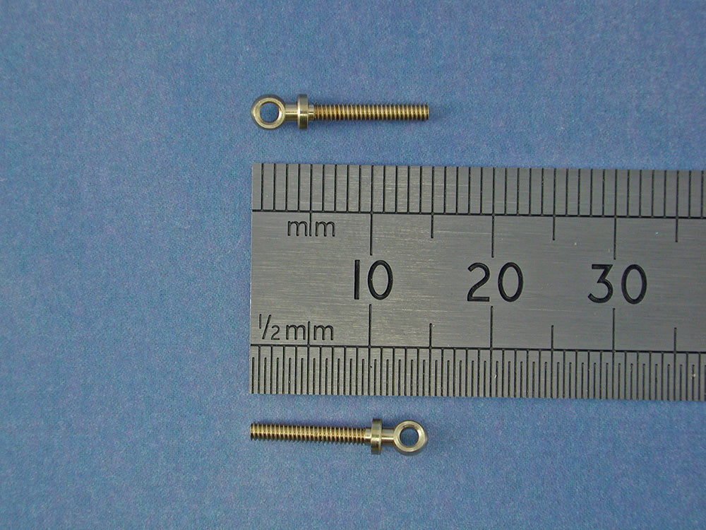 Eyebolt M1.6 Ball¥:3mm Thread Length :12mm(Pk4)