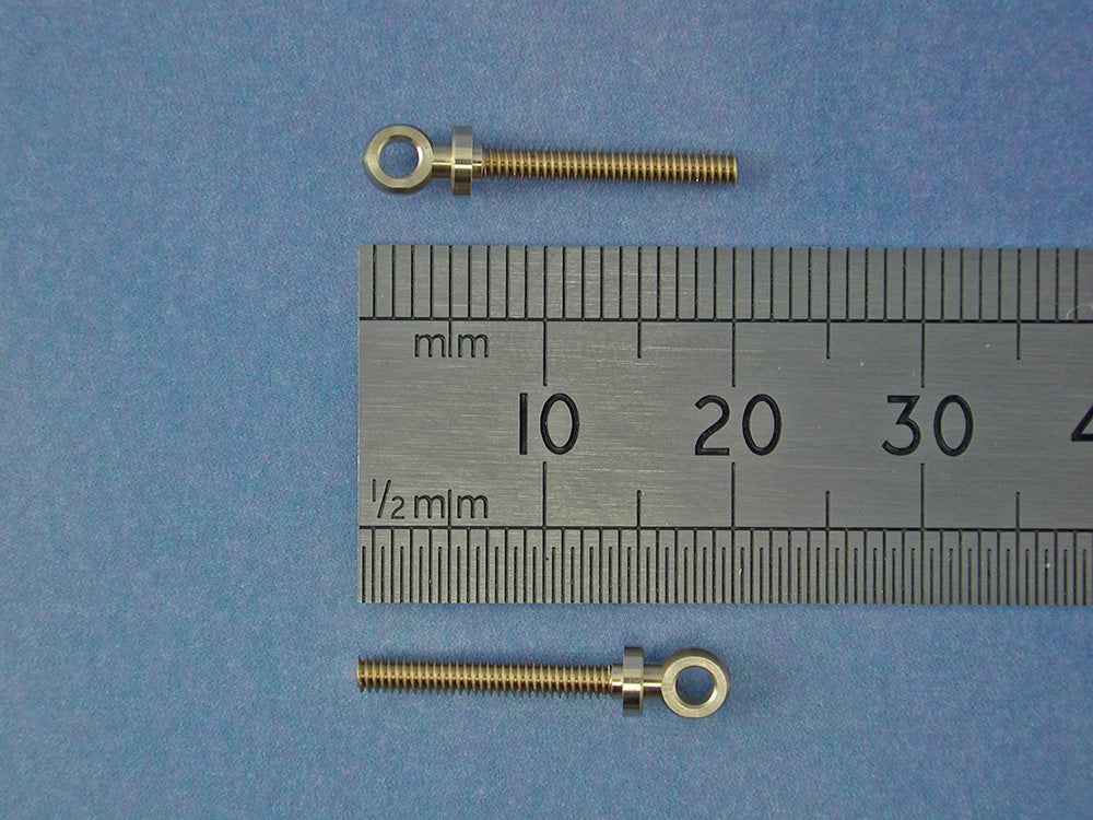 Eyebolt M2 Ball¥:3.8mm Thread Length :14mm(Pk4)