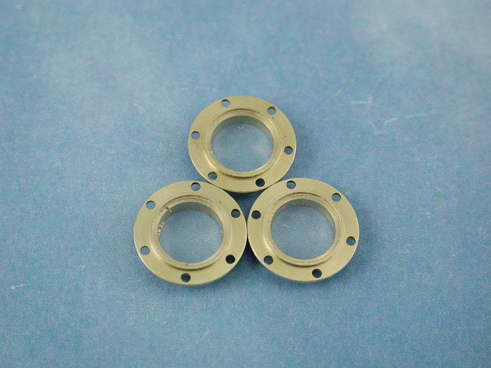 Porthole, 12mm, With 6 Hole Flange, Glazed, 10pk