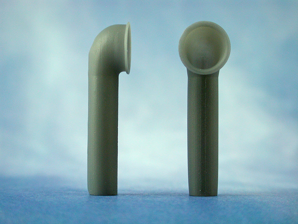 Cowl Ventilators (Resin) Â¥10, H36mm, on long stem(Pk2)