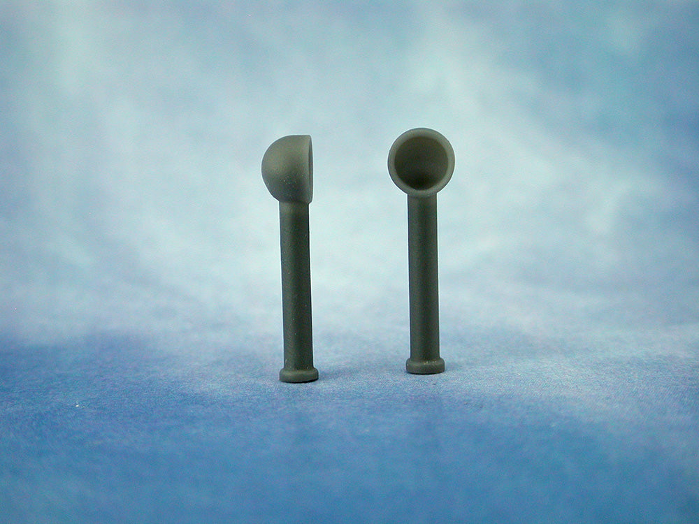 Cowl Ventilators (Resin) ¥7, H28mm, on long stem(Pk2)