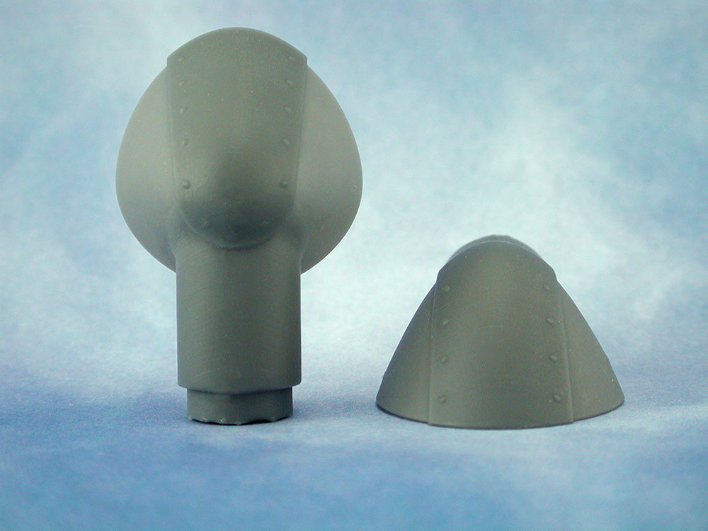 Cowl Ventilators (Resin) ¥37, H45mm, with fabricating detail