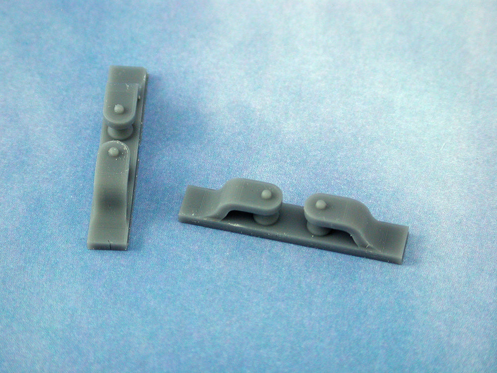 Fairlead Open (double vertical rollers) L35, W6, H7(Pk2)