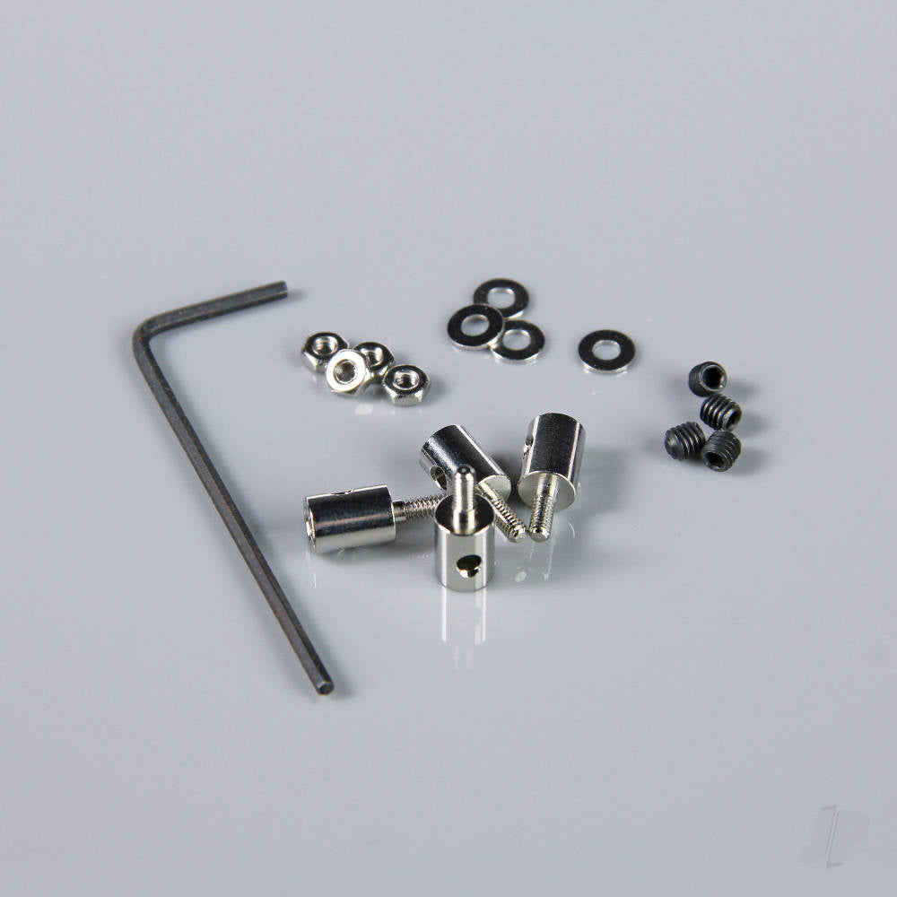 JP Adjustable Pushrod Connector (4 pcs) JPDAC00016 - RC Aircraft Spares