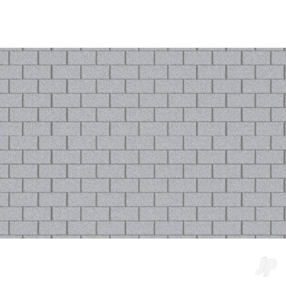 JTT Concrete Block, 1:100, HO-Scale, (2 per pack) JTT97425 Main