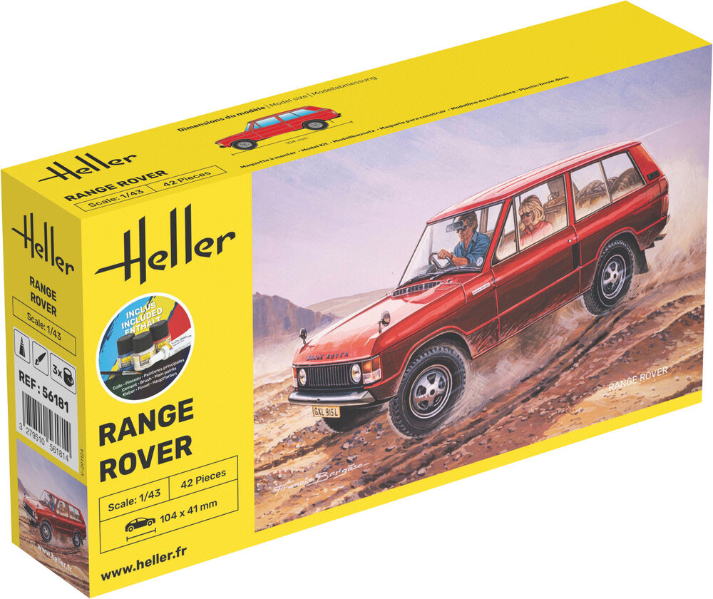Heller 1:43 Gift Set - Range Rover
