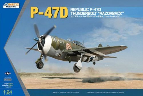 Kinetic Model Kits Republic P-47D Thunderbolt - K3208