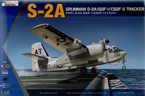 Kinetic Model Kits Grumman S-2F TRACKER - K48039