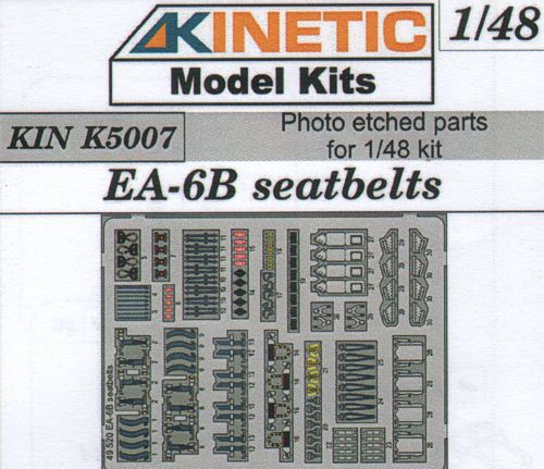 Grumman EA-6B seatbelts (designed to be used with Kinetic Model kits)