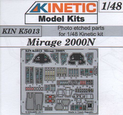 Dassault_Mirage 2000N (designed to be used with Kinetic Model kits)