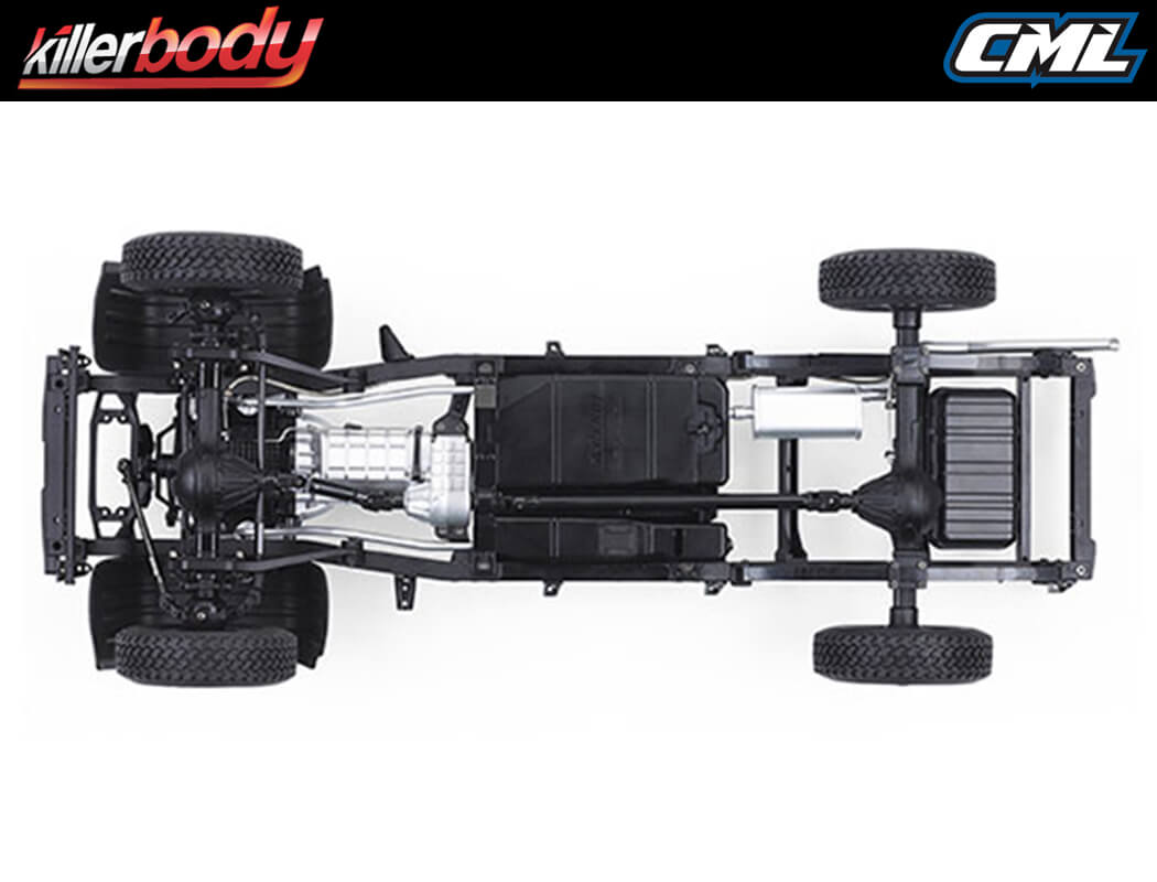 Killerbody Mercury Chassis Kit Fits Kb48601 Toyota Lc70 Body KB48780