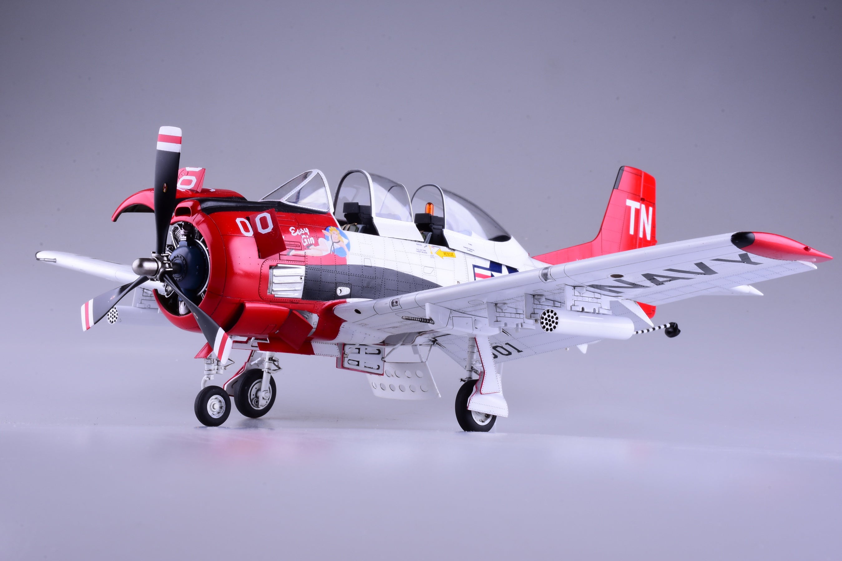 North-American T-28C Trojan KH32015 Kitty Hawk Models