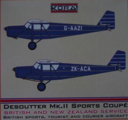 Desoutter Mk.II Sports Coupe (British and New Zealand)