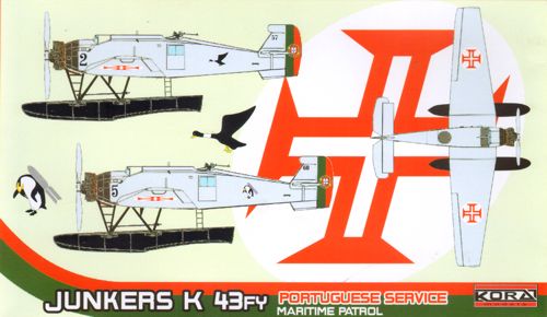 Kora Junkers K 43FY floatplane - KORA72193 - Aircraft Kits