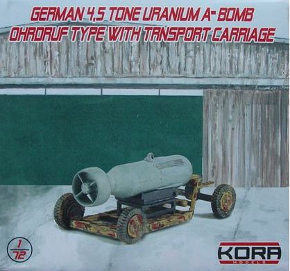 German 4.5t Uranium A-bomb Ohrdruf type
