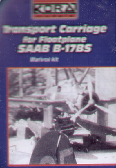 Saab 17 WWII Reconnaissance, beaching trolley (designed to be used with Marivox kits)
