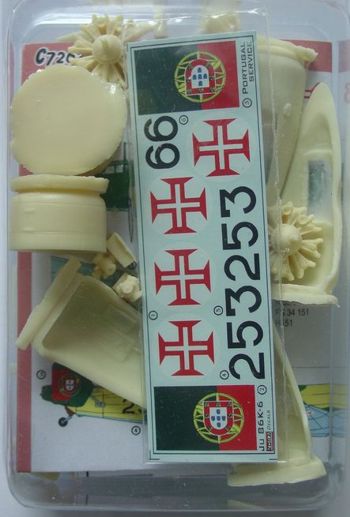 Junkers Ju-86K-6 Portuguese service - Conversion set (designed to be used with Italeri kits)
