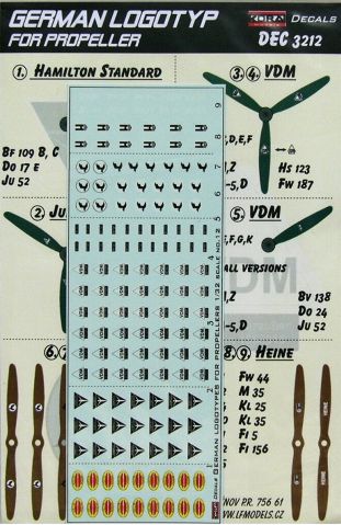 German WWII propeller manufacturer logo's