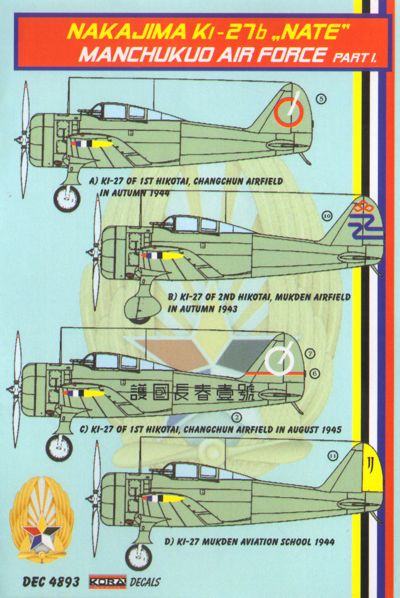 Nakajima Ki-27b (Manchukuo AF) Part 1