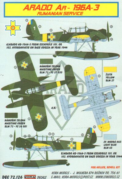 Arado Ar-196A-3 Akula (Romanian Service)