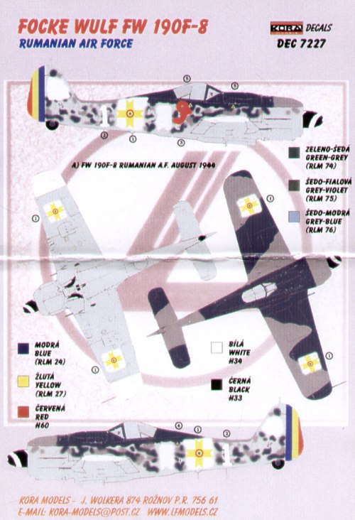 Focke-Wulf Fw-190F-8 Romanian Air Force