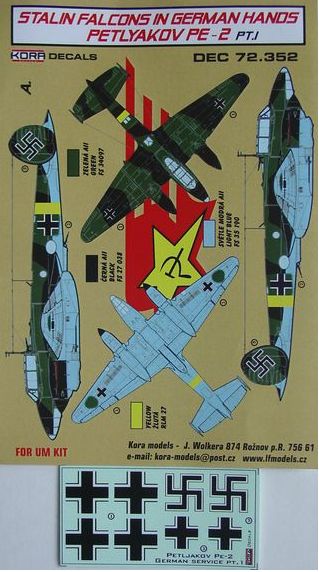 Petlyakov Pe-2 in German Hands (UMM) Part I.