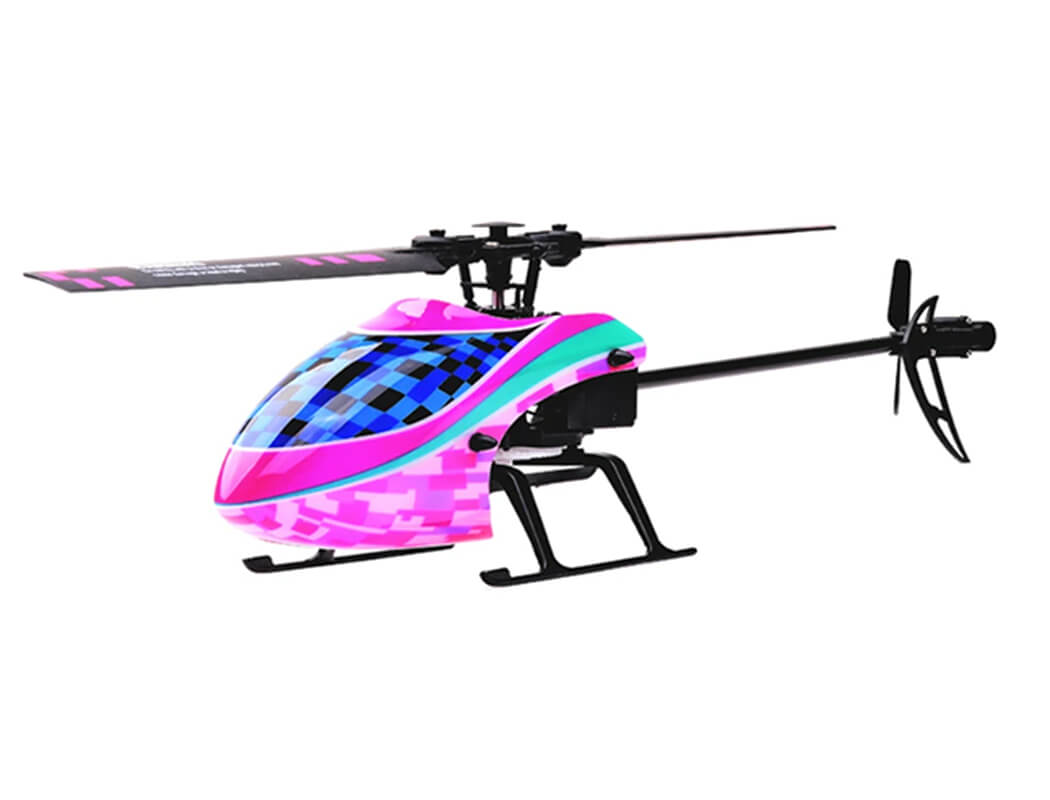 Kootai F03 4ch Single Blade Flybarless Helicopter – Purple/Blue KT-F03PB