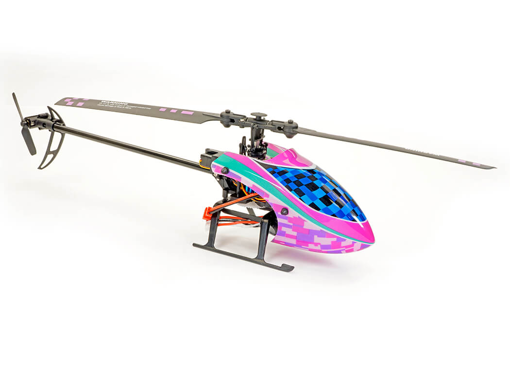 Kootai F03 4ch Single Blade Flybarless Helicopter – Purple/Blue KT-F03PB