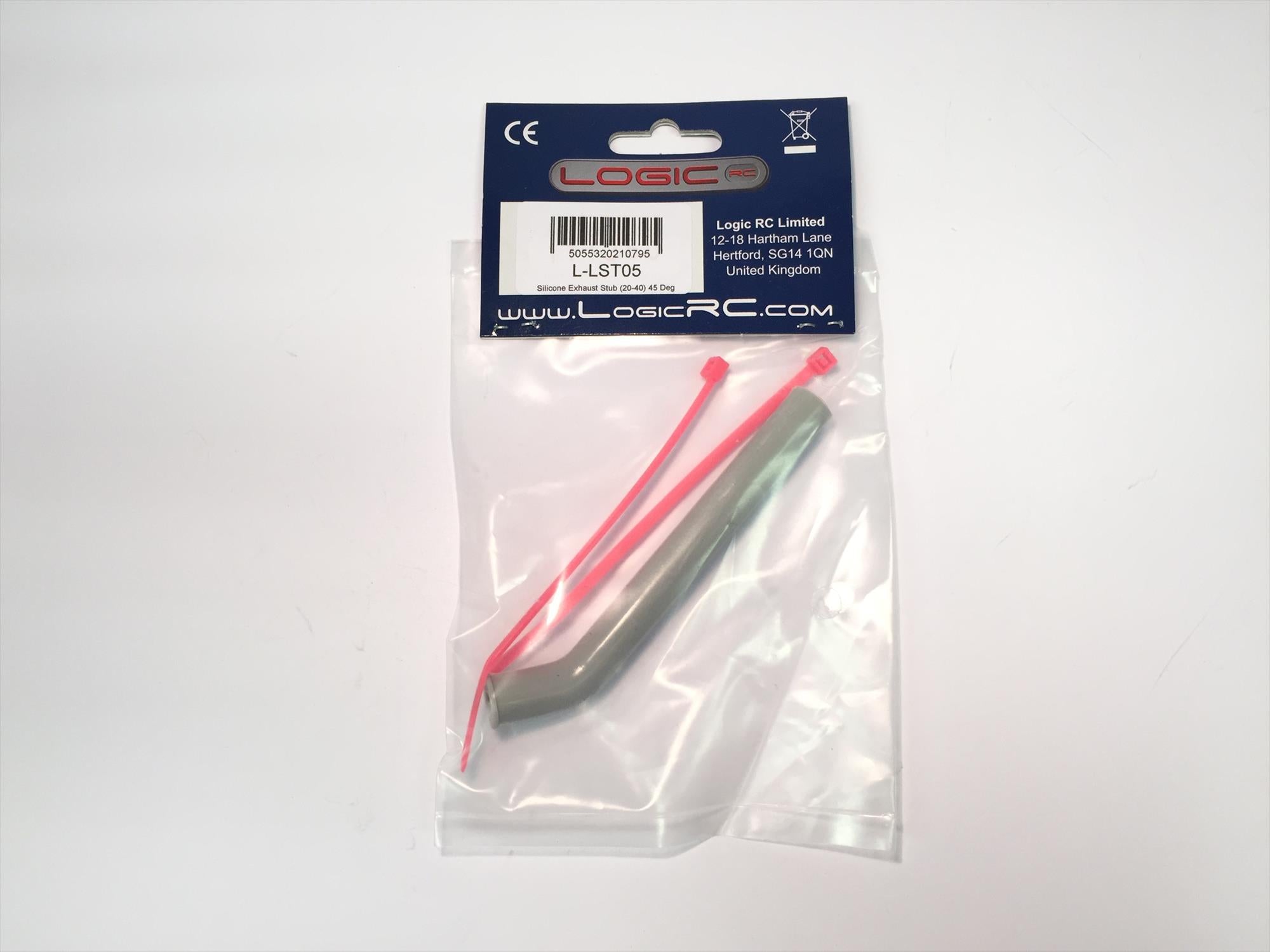 Silicone Exhaust Deflector 5.5mm 45 Deg