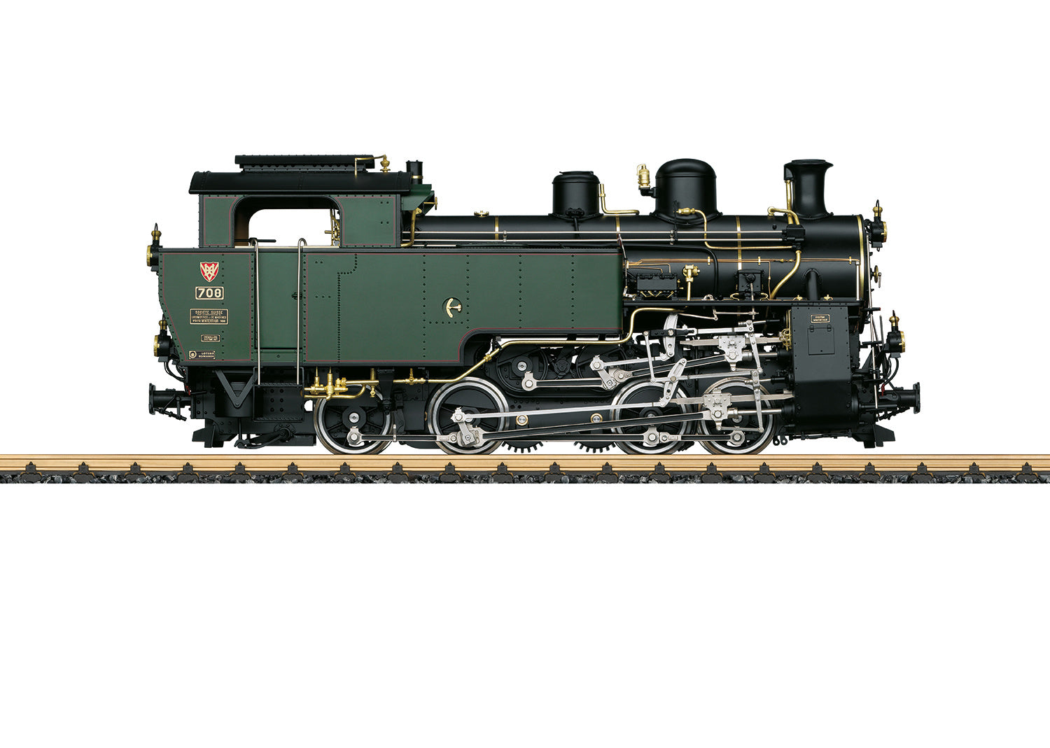 LGB DFB Steam Rack Loco HG 4/4 Nr. 708  Ep. VI L26370